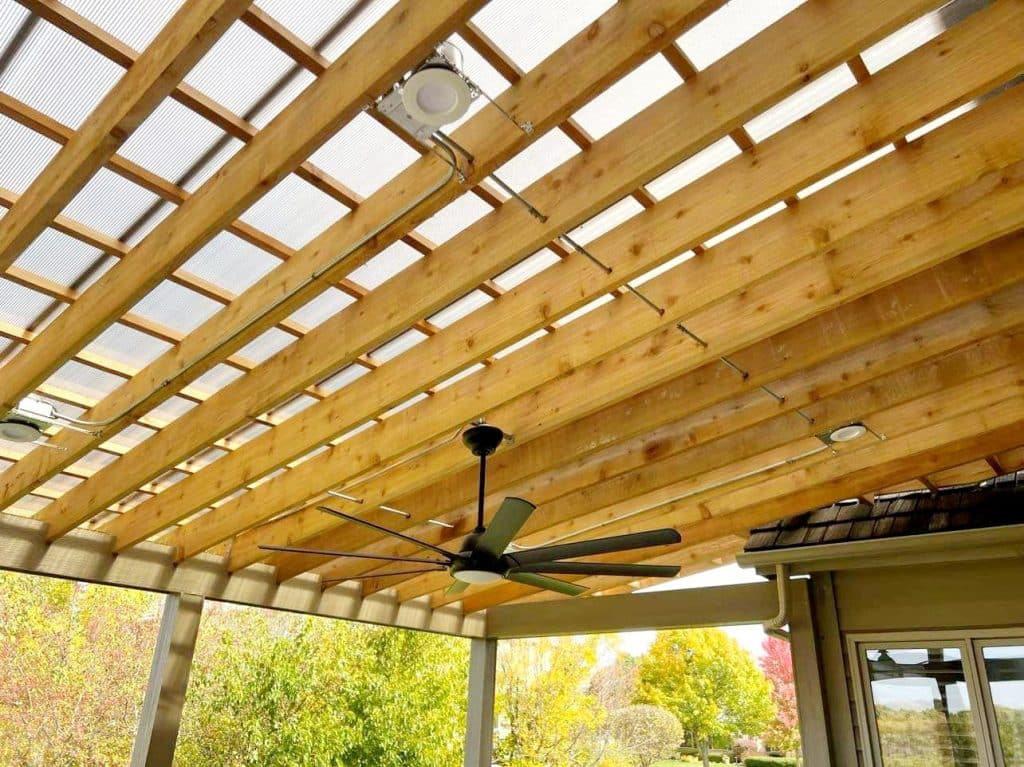 Wood Patio Cover