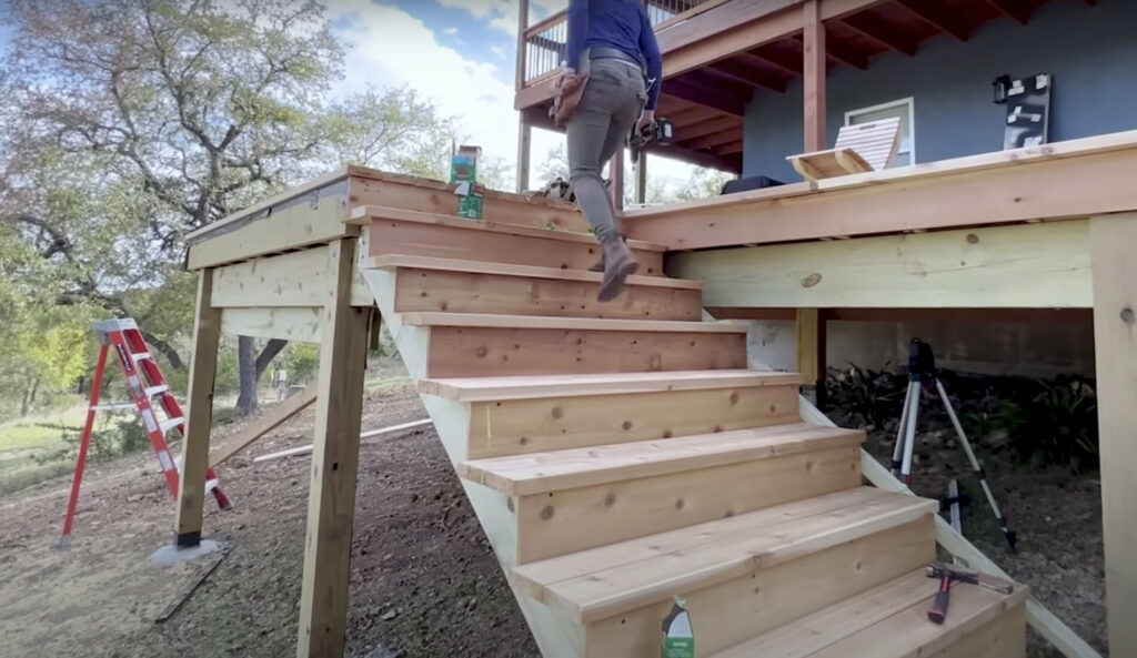 deck stairs safety
