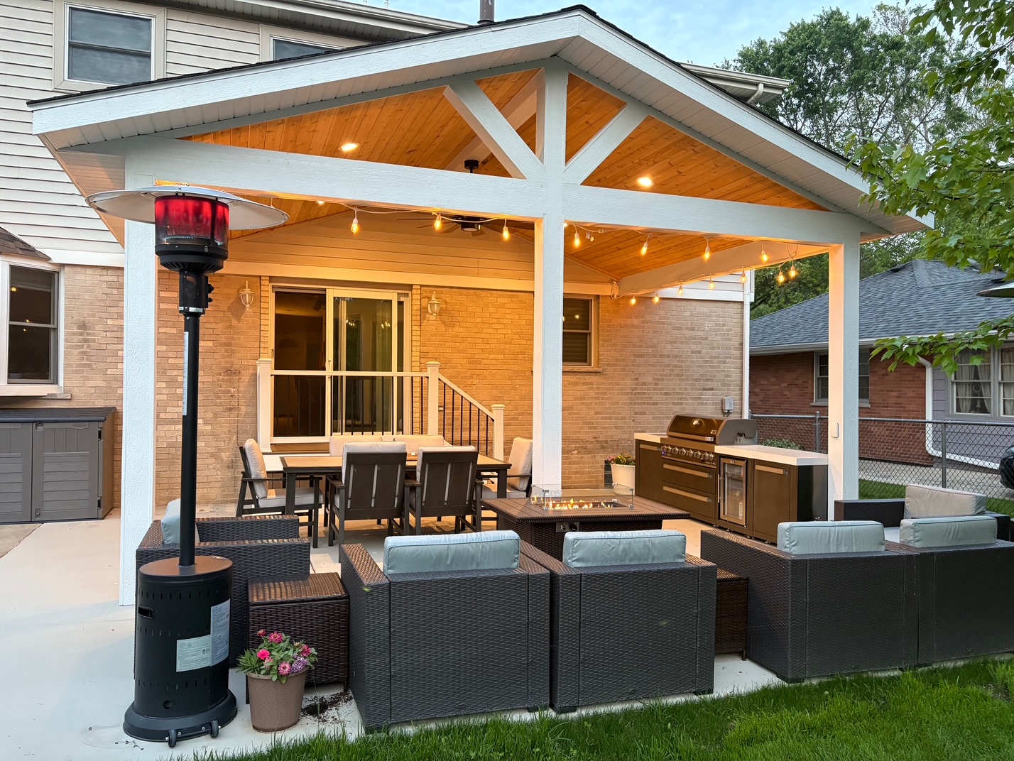 Covered Porch Mount Prospect