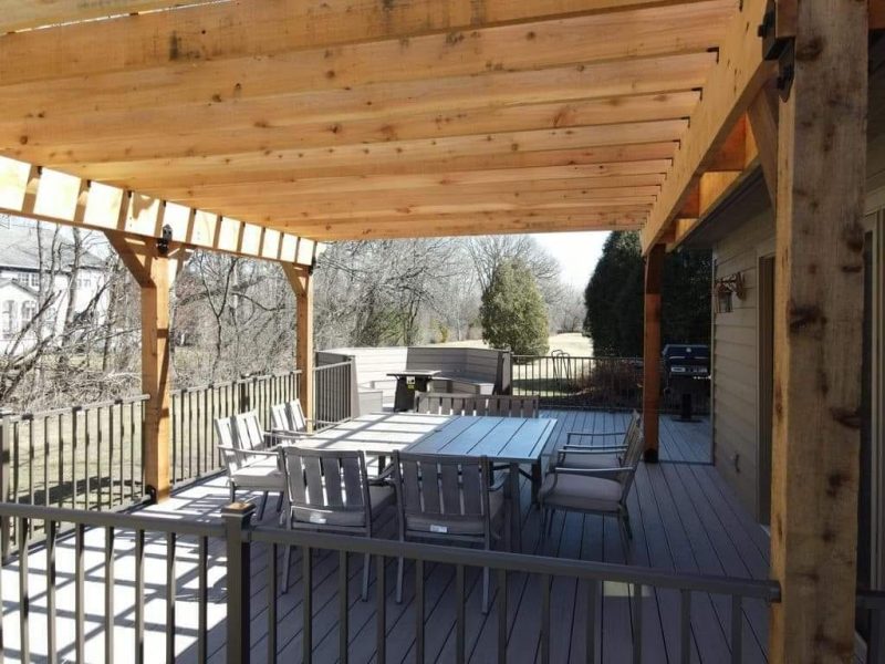 Composite Deck Green Oaks IL