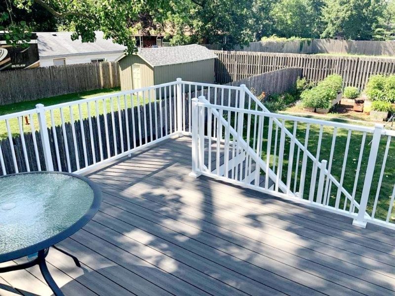 Composite Deck In Lake Villa, IL