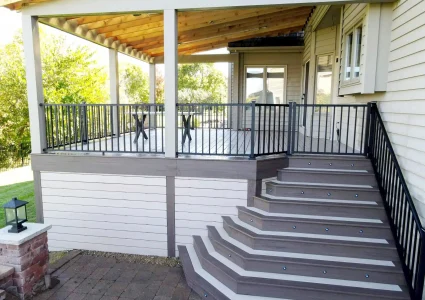 Covered Porch & Deck In Elgin, IL