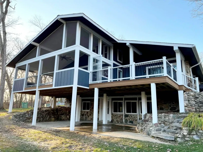 Custom Screened Porch Woodstock IL