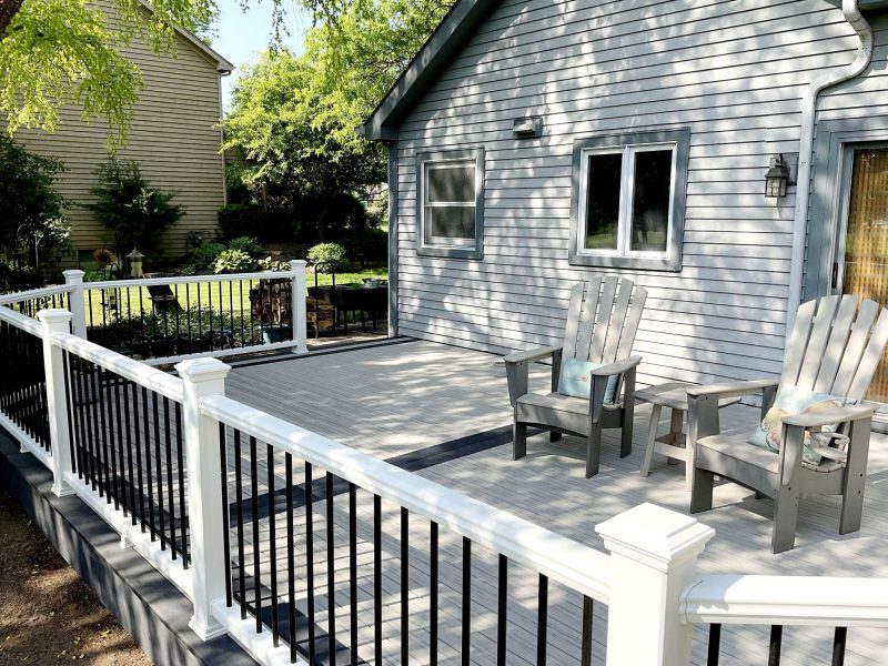 Composite Deck In Crystal Lake, IL