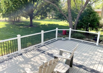 Composite Deck In Crystal Lake, IL