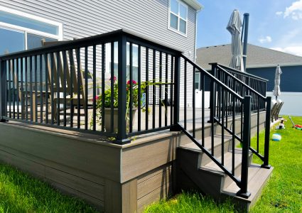 Composite Deck & Paver Patio Huntley IL