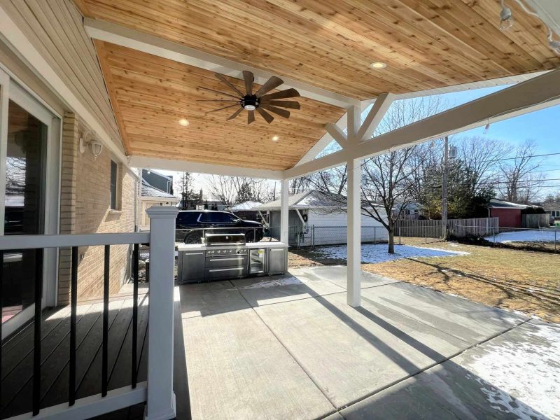 Covered Porch Mount Prospect