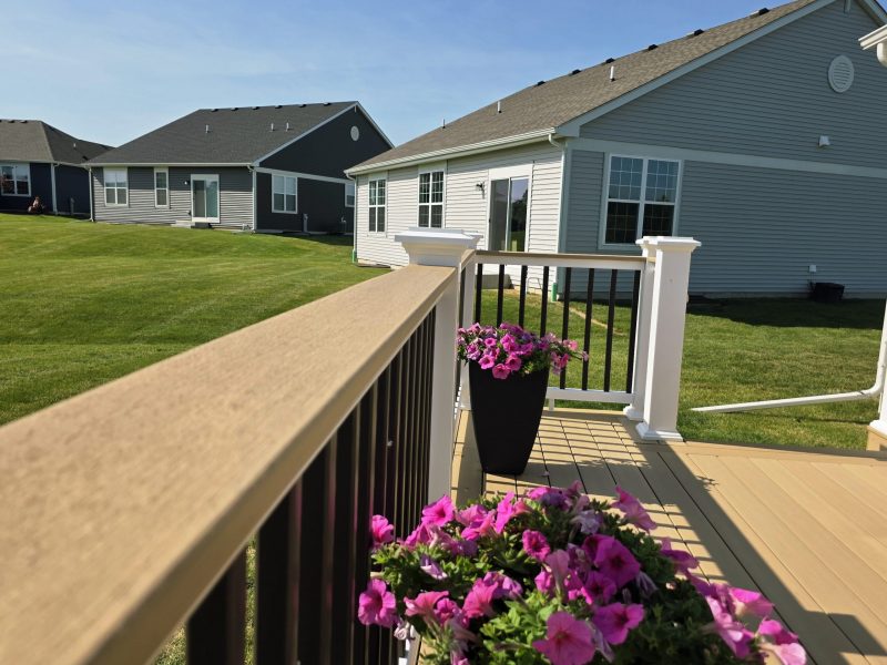 Deck builder timbertech composite