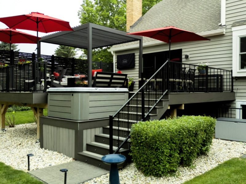 Composite Deck Crystal lake IL
