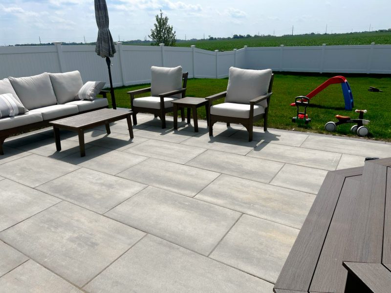 Composite Deck & Paver Patio Huntley IL