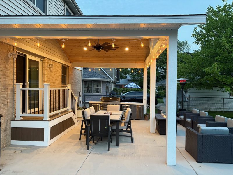 Covered Porch Mount Prospect